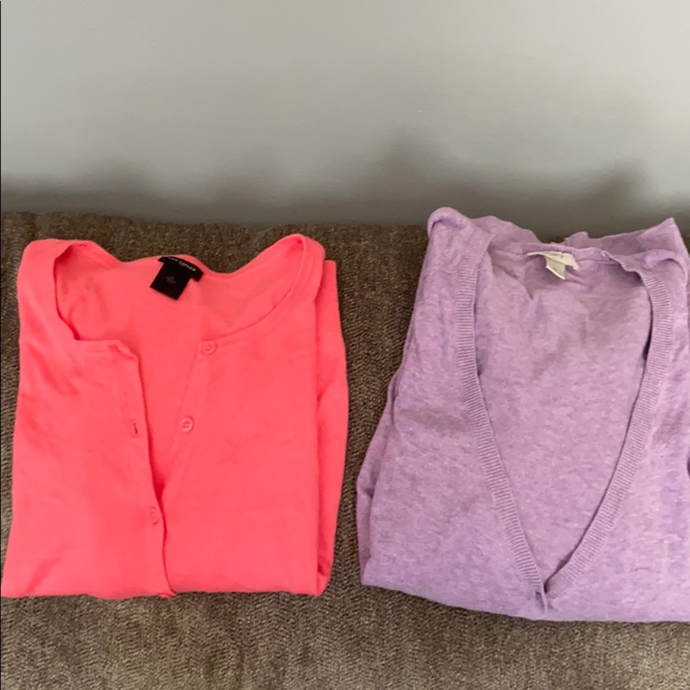 Bundle of 2 Cardigan Sweater - Ann Taylor and Loft